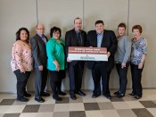 Village Councillors Cindy Underhill & Ian Fortune, Hon. Lisa Harris, Mayor Christopher Hennessy, Hon. Bill Fraser, Councillors Amanda Brennan and Cindy Ross